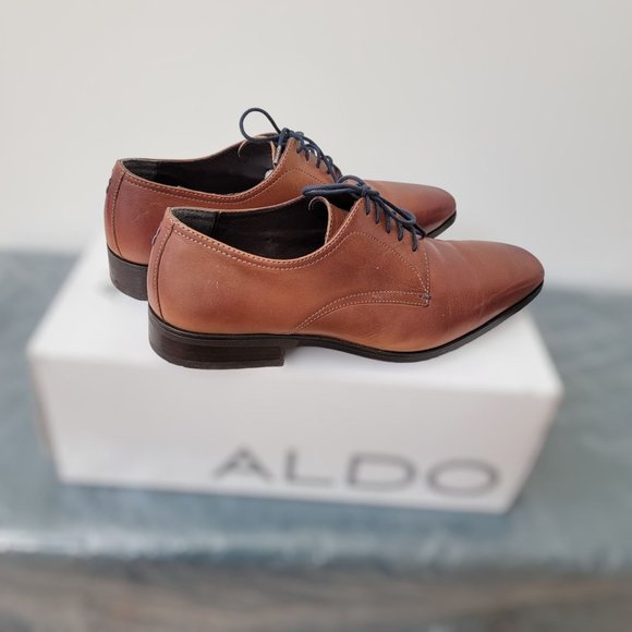 Aldo Norwick Oxford Leather Lace-up Men\'s Shoes Size 9